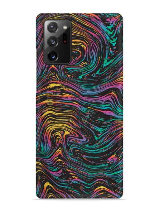 Abstract Liquid Colors Snap Case for Samsung Galaxy Note 20 Ultra