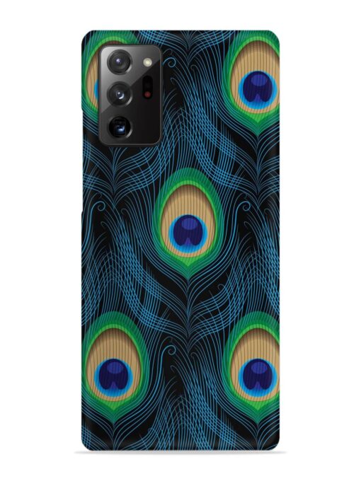 Seamless Pattern Peacock Snap Case for Samsung Galaxy Note 20 Ultra Zapvi