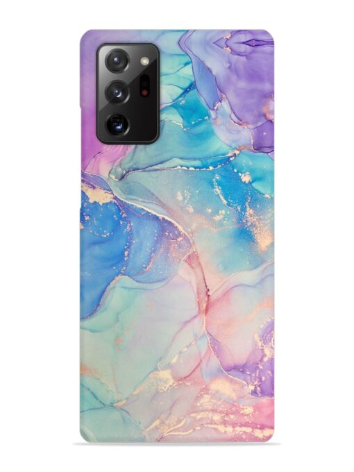 Alcohol Ink Colors Snap Case for Samsung Galaxy Note 20 Ultra Zapvi