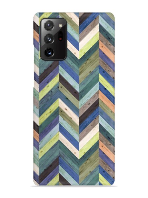 Chevron Random Color Snap Case for Samsung Galaxy Note 20 Ultra Zapvi