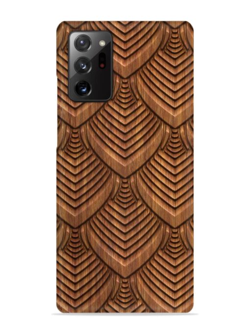 Carved Pattern On Snap Case for Samsung Galaxy Note 20 Ultra