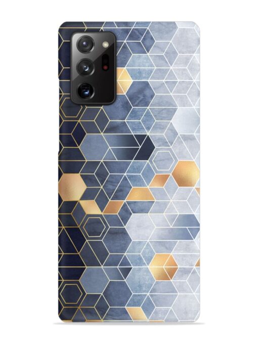 Geometric Abstraction Hexagons Snap Case for Samsung Galaxy Note 20 Ultra