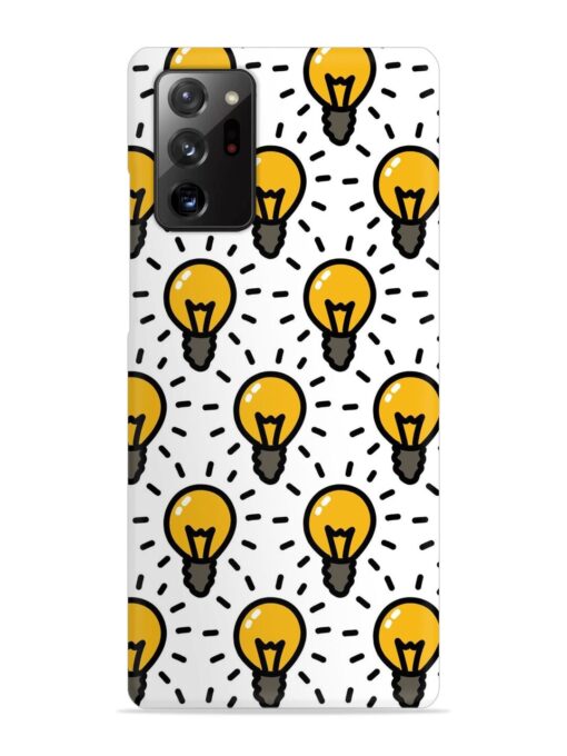 Light Bulb Seamless Snap Case for Samsung Galaxy Note 20 Ultra Zapvi