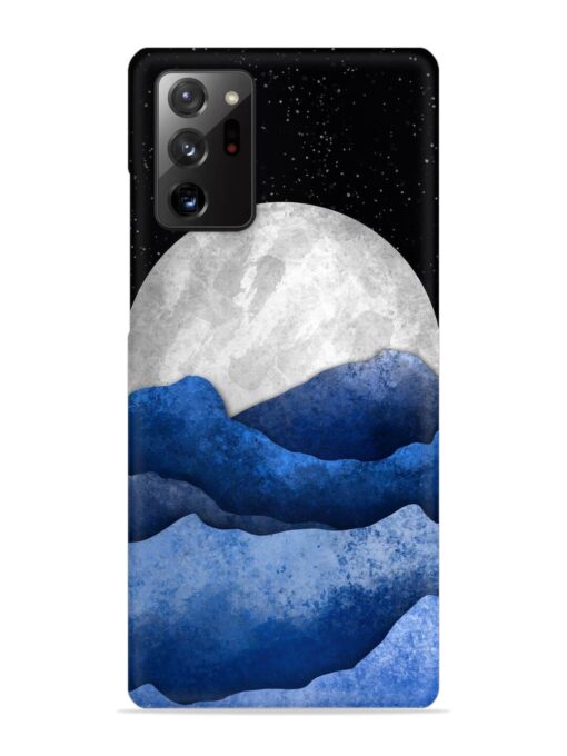 Full Moon Mountain Vector Snap Case for Samsung Galaxy Note 20 Ultra