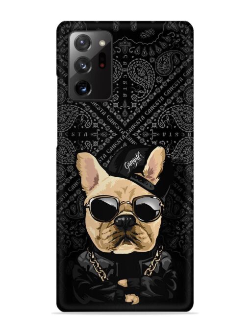 Gangsta Cool Sunglasses Dog Snap Case for Samsung Galaxy Note 20 Ultra