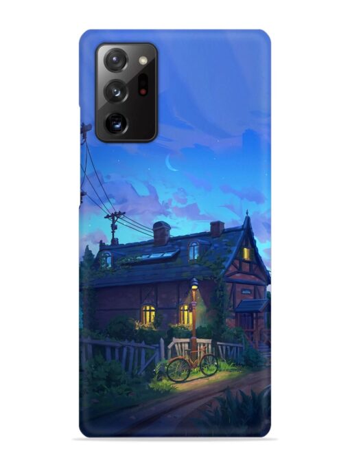 Beautiful Village House Snap Case for Samsung Galaxy Note 20 Ultra Zapvi