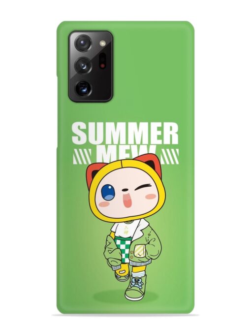 Summer Mew Snap Case for Samsung Galaxy Note 20 Ultra