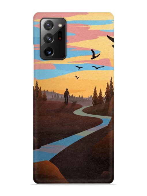 Natural Landscape Art Snap Case for Samsung Galaxy Note 20 Ultra Zapvi