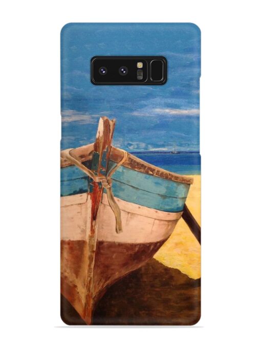 Canvas Painting Snap Case for Samsung Galaxy Note 8