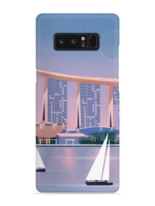 Singapore Scenery Architecture Snap Case for Samsung Galaxy Note 8