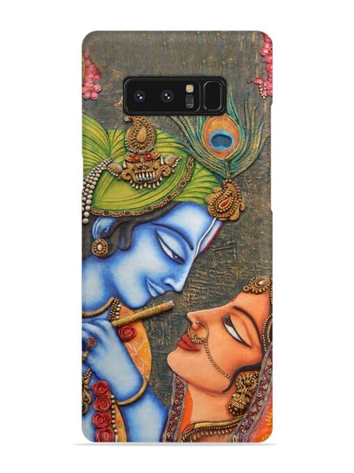 Lord Radha Krishna Flute Art Snap Case for Samsung Galaxy Note 8