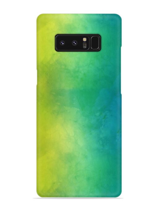 Yellow Green Gradient Snap Case for Samsung Galaxy Note 8 Zapvi