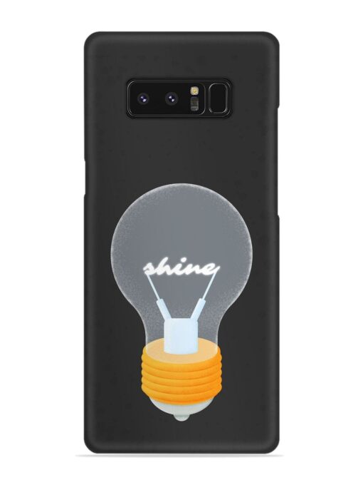 Bulb Background Snap Case for Samsung Galaxy Note 8