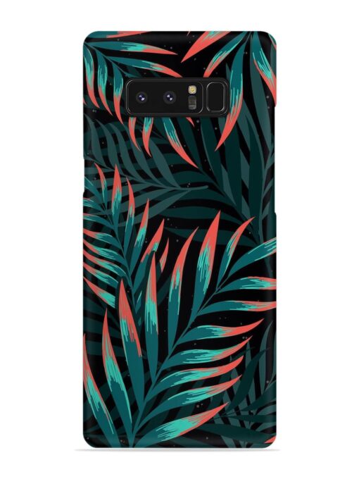 Green Leaf Art Snap Case for Samsung Galaxy Note 8