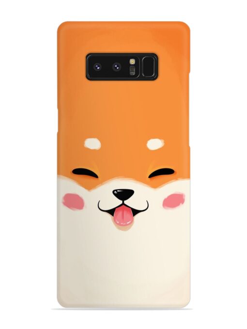 Happy Cat Art Snap Case for Samsung Galaxy Note 8