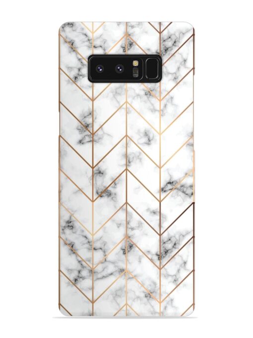 Vector Marble Texture Snap Case for Samsung Galaxy Note 8 Zapvi