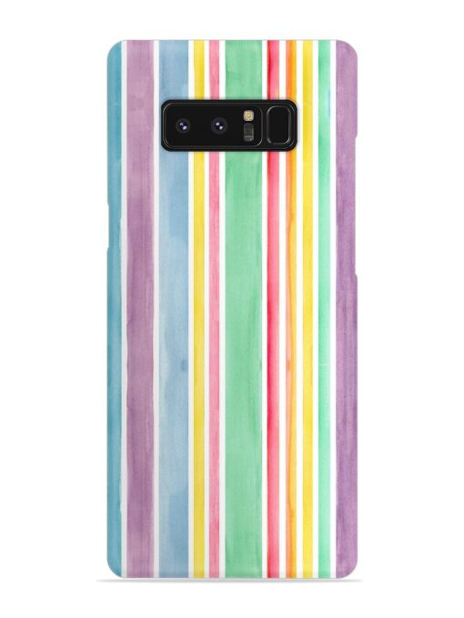 Hand Drawn Watercolor Snap Case for Samsung Galaxy Note 8