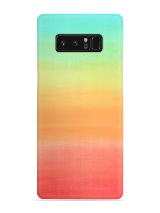 Background Sky Watercolor Snap Case for Samsung Galaxy Note 8 Zapvi