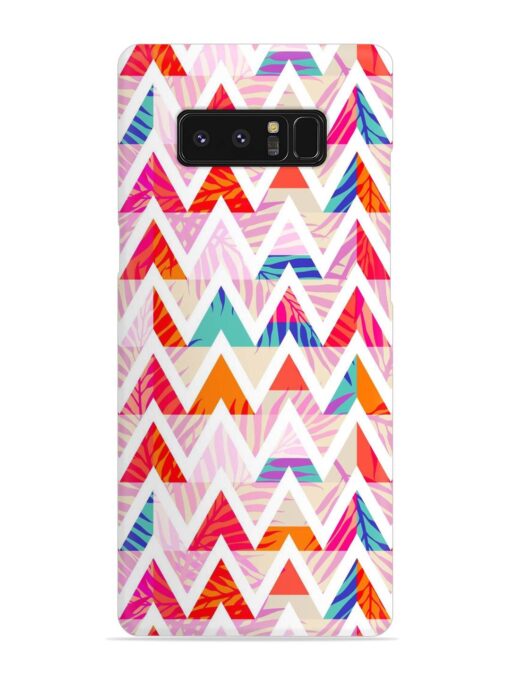 Abstract Triangle Background Snap Case for Samsung Galaxy Note 8