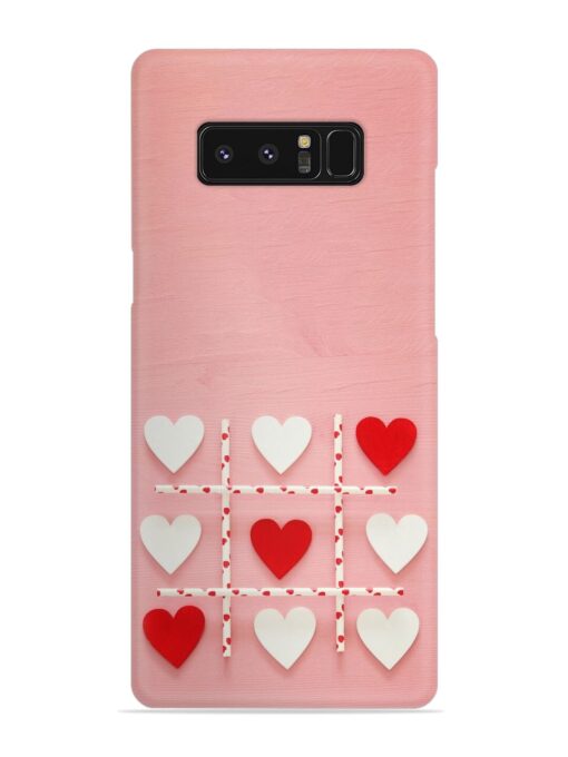 Valentines Day Concept Snap Case for Samsung Galaxy Note 8