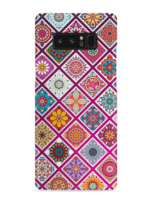 Seamless Tile Pattern Snap Case for Samsung Galaxy Note 8 Zapvi