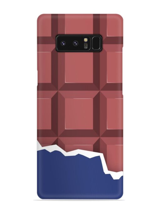 Chocolate Vector Art Snap Case for Samsung Galaxy Note 8