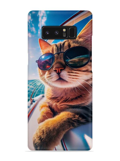 Cat In Style Snap Case for Samsung Galaxy Note 8 Zapvi