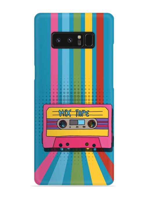 Mix Tape Vactor Snap Case for Samsung Galaxy Note 8 Zapvi