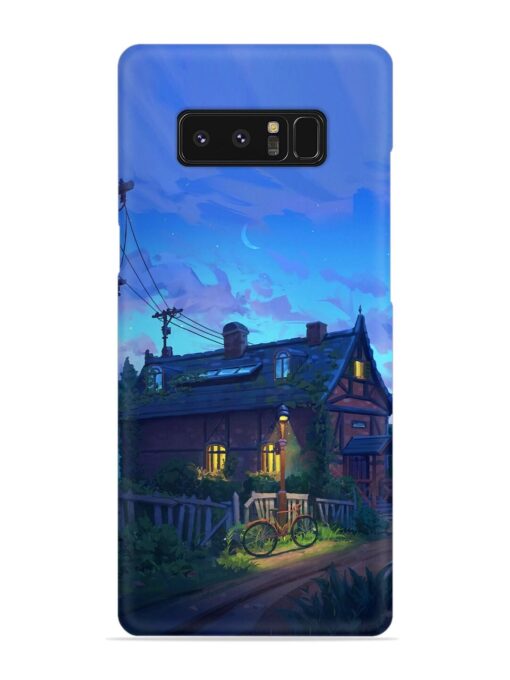 Beautiful Village House Snap Case for Samsung Galaxy Note 8