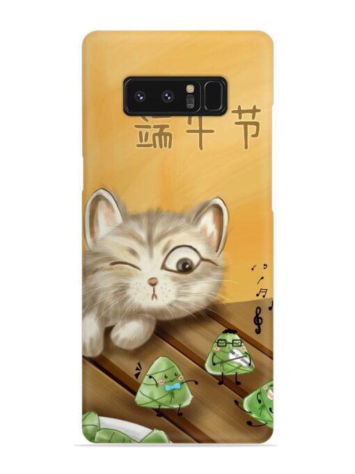 Cat Scorpion Dancing Snap Case for Samsung Galaxy Note 8