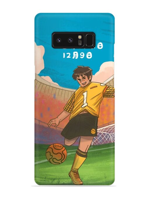 Soccer Kick Snap Case for Samsung Galaxy Note 8