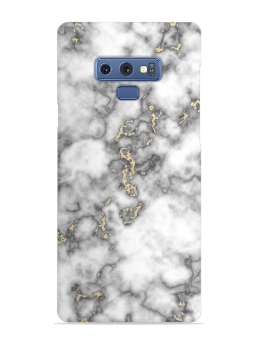 Gray And Gold Marble Snap Case for Samsung Galaxy Note 9