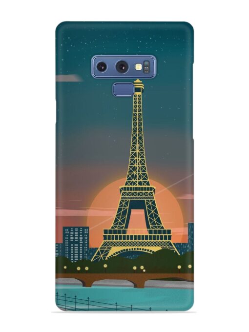 Scenery Architecture France Paris Snap Case for Samsung Galaxy Note 9 Zapvi