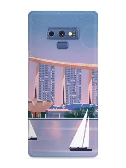 Singapore Scenery Architecture Snap Case for Samsung Galaxy Note 9 Zapvi