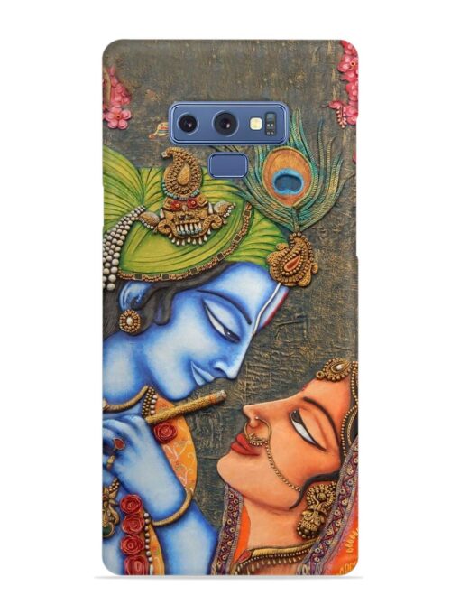 Lord Radha Krishna Flute Art Snap Case for Samsung Galaxy Note 9 Zapvi