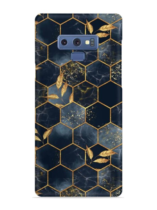 Marble Hexagon Seamless Snap Case for Samsung Galaxy Note 9 Zapvi