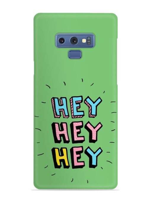 Hey Vector Cartoon Snap Case for Samsung Galaxy Note 9