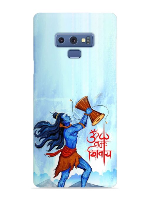 Illustration Lord Shiva Snap Case for Samsung Galaxy Note 9