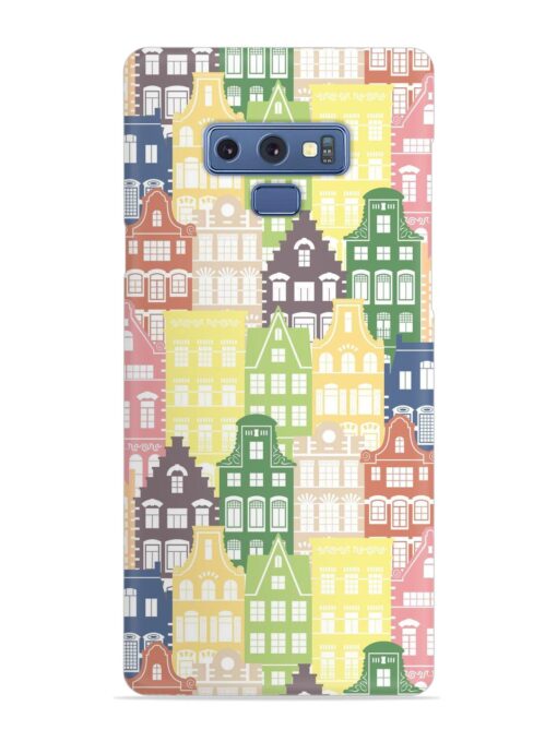 Seamless Shapes Pattern Snap Case for Samsung Galaxy Note 9 Zapvi