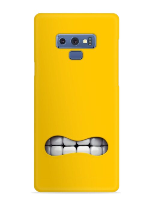 Mouth Character On Snap Case for Samsung Galaxy Note 9