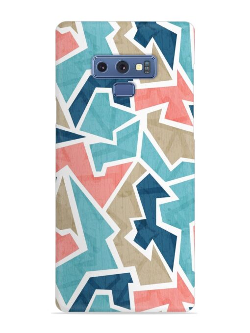 Vintage Geometric Triangle Snap Case for Samsung Galaxy Note 9