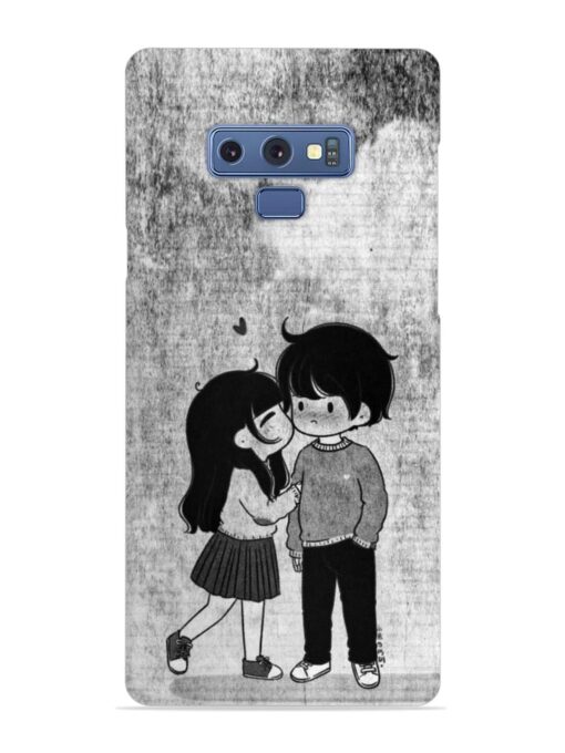 Couple Love Highlights Snap Case for Samsung Galaxy Note 9 Zapvi