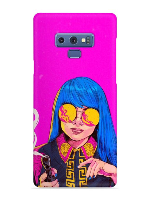 Aesthetic Anime Girl Snap Case for Samsung Galaxy Note 9