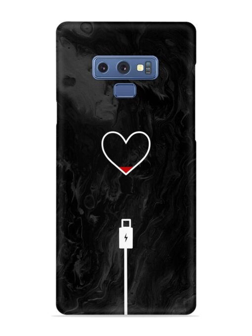 Heart Charging Vector Snap Case for Samsung Galaxy Note 9