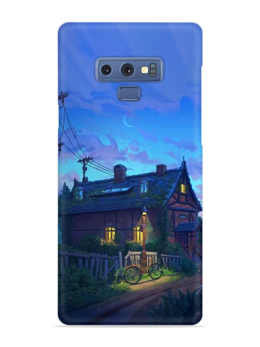 Beautiful Village House Snap Case for Samsung Galaxy Note 9