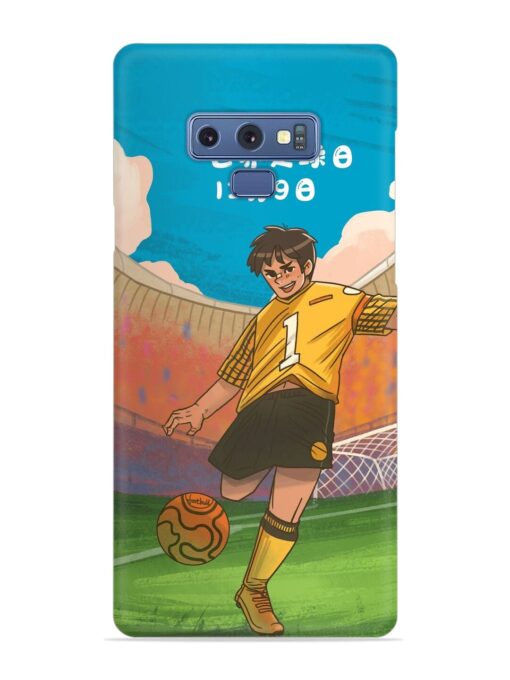 Soccer Kick Snap Case for Samsung Galaxy Note 9