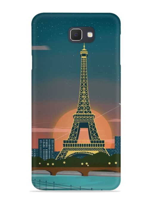 Scenery Architecture France Paris Snap Case for Samsung Galaxy On7 (2016) Zapvi