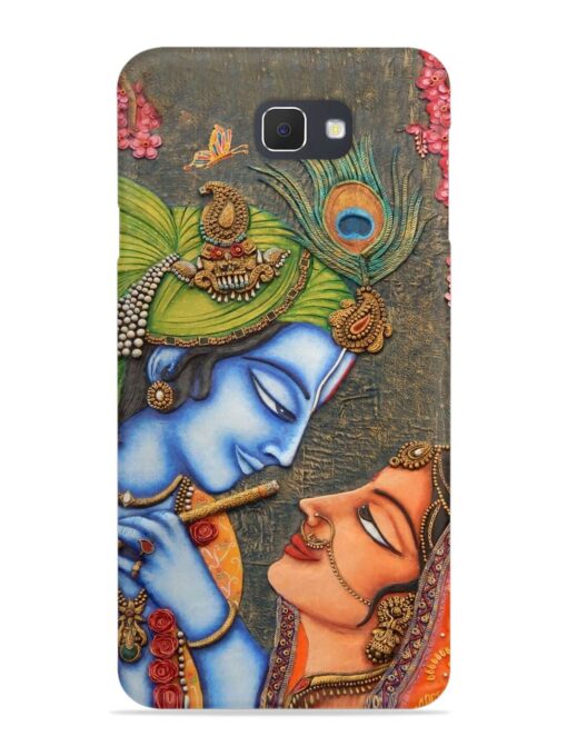 Lord Radha Krishna Flute Art Snap Case for Samsung Galaxy On7 (2016) Zapvi