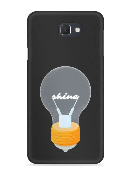 Bulb Background Snap Case for Samsung Galaxy On7 (2016)