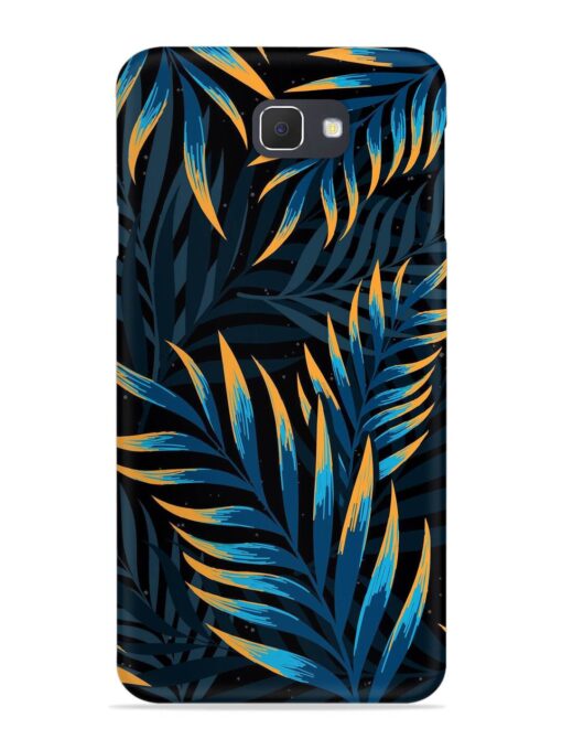 Abstract Leaf Art Snap Case for Samsung Galaxy On7 (2016) Zapvi